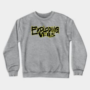 Exploding Veils Logo (Yellow) Crewneck Sweatshirt